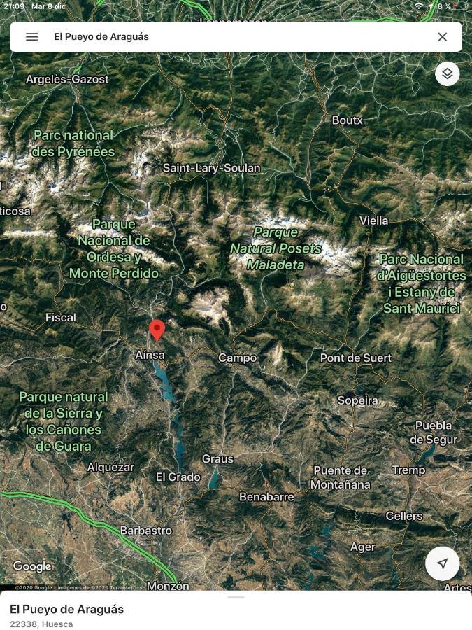 Casa Encuentra, En El Pirineo Al Lado De Ainsa Casa de hóspedes El Pueyo de Araguás Exterior foto